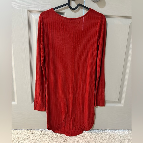 Ambiance maroon red dress size S - Picture 4 of 4